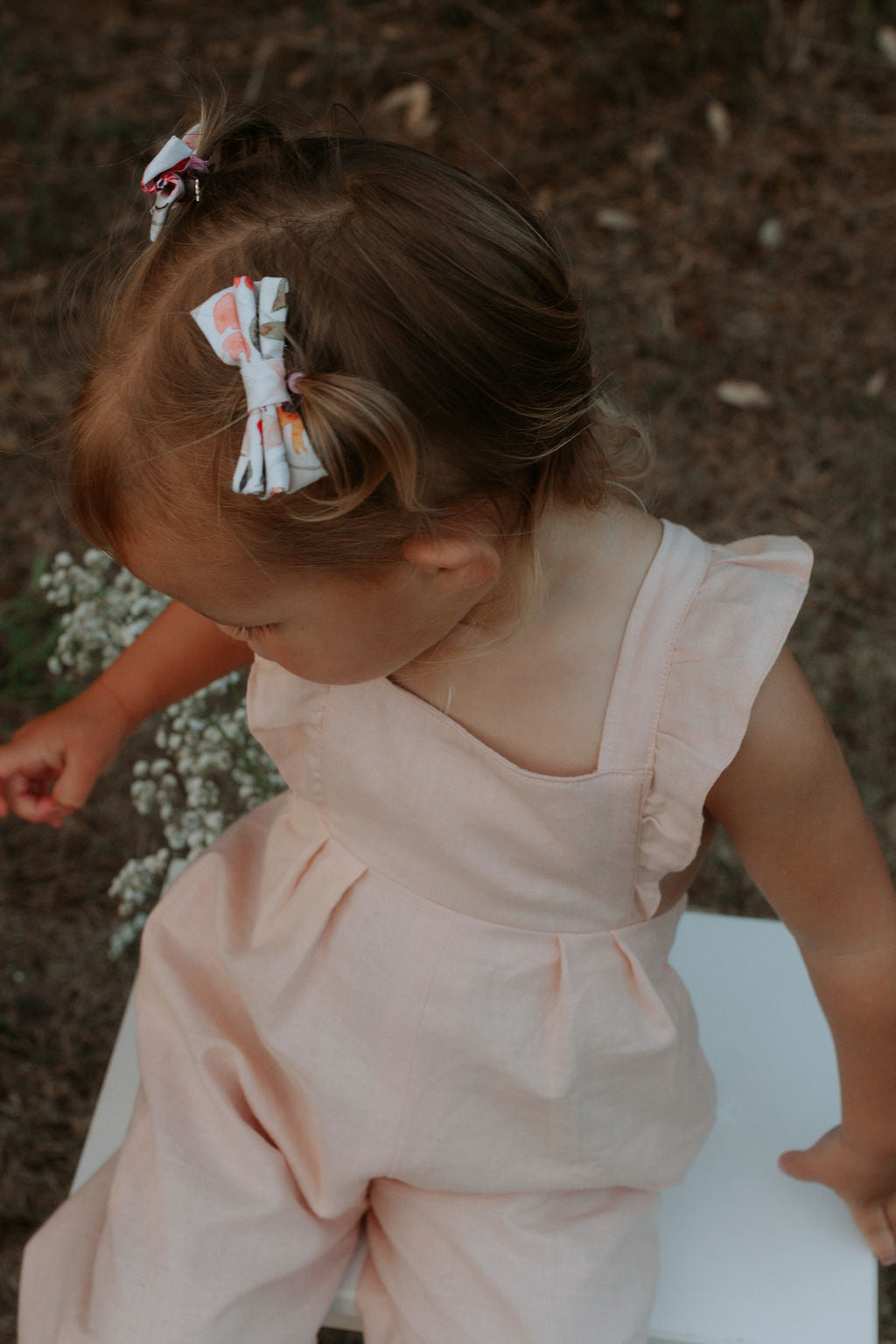Sweet Pea Frill Overalls