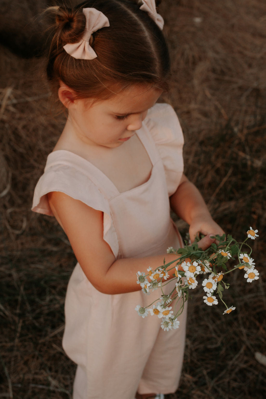 Sweet Pea Frill Overalls