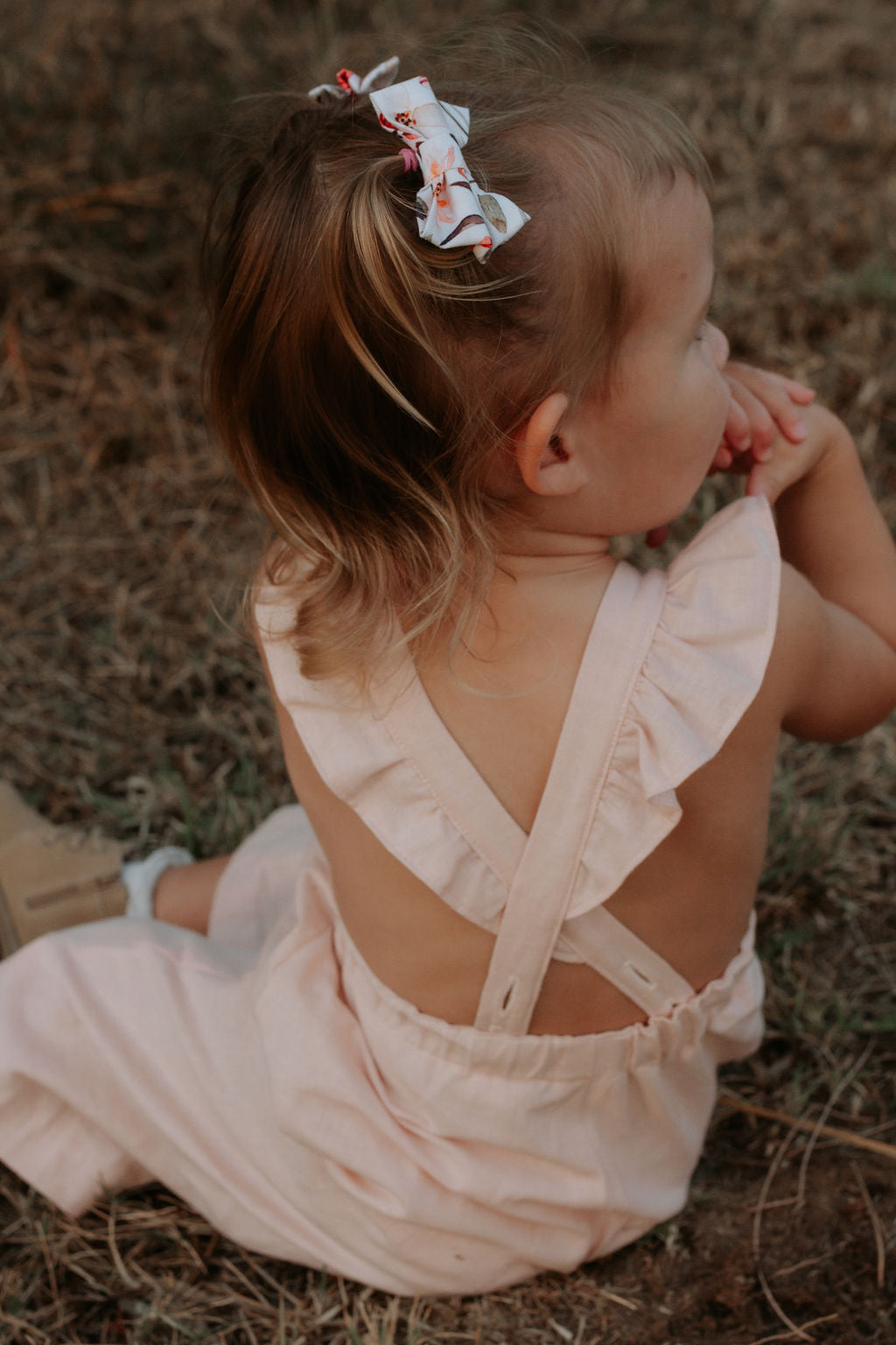 Sweet Pea Frill Overalls