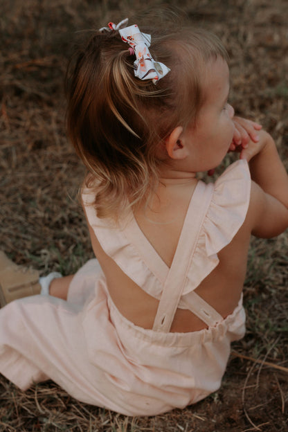 Sweet Pea Frill Overalls
