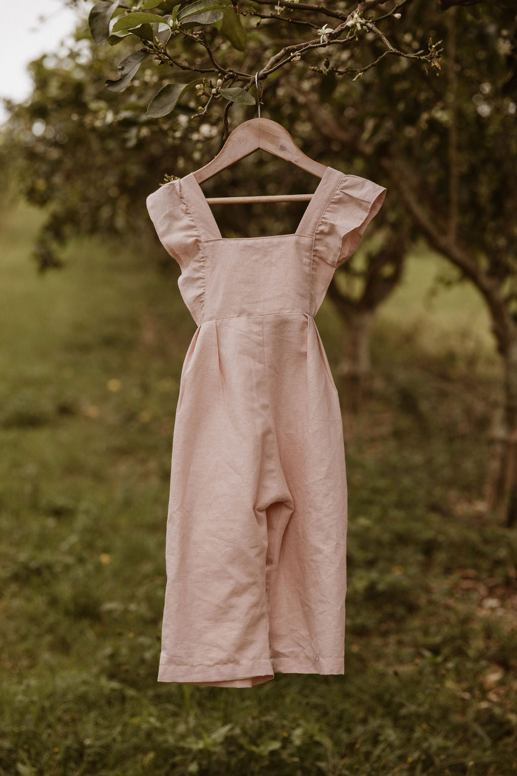 Sweet Pea Frill Overalls