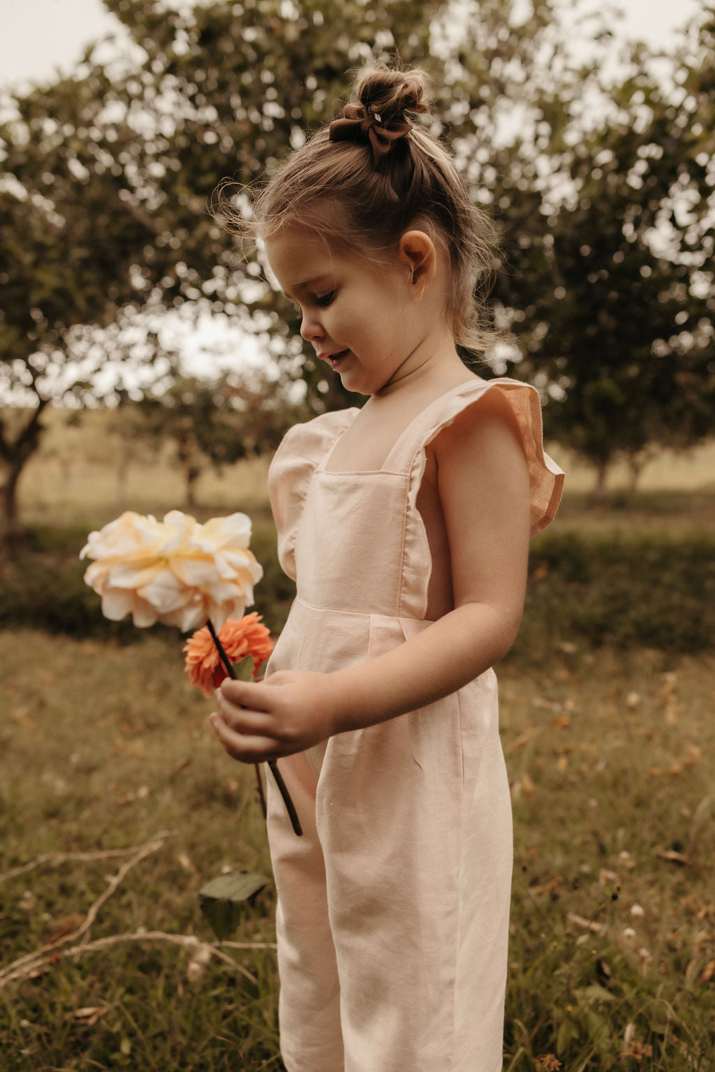 Sweet Pea Frill Overalls