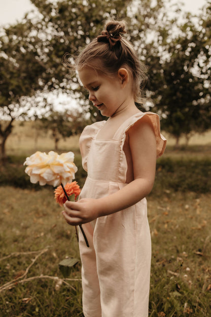 Sweet Pea Frill Overalls