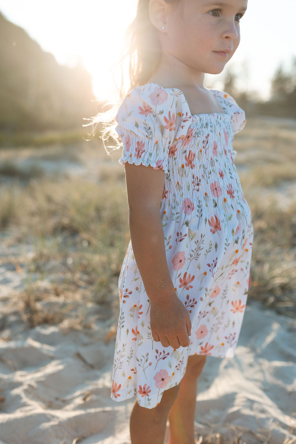 The Dahlia Dress - Spring Bloom Print