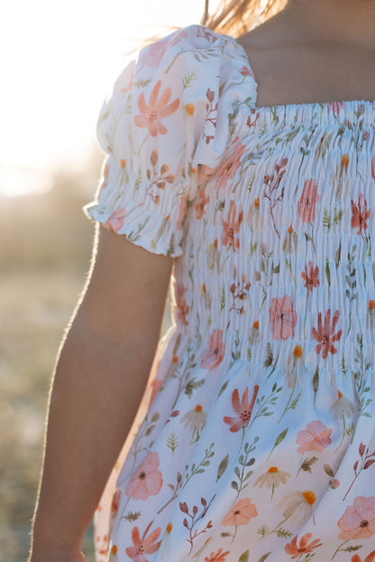 The Dahlia Dress - Spring Bloom Print