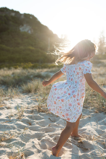 The Dahlia Dress - Spring Bloom Print